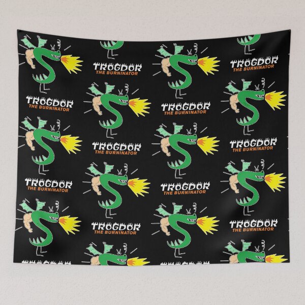 Item preview, Trogdor The Burninator Dragon designed and sold by tomas-gross.