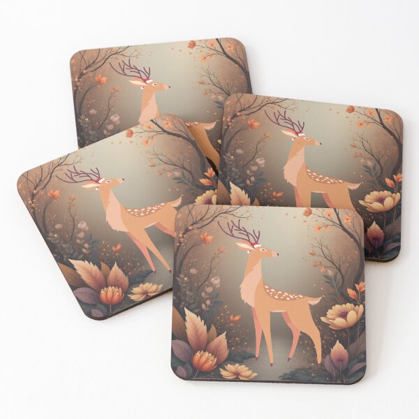 Item preview, DEER IN FOREST designed and sold by KISMIN.