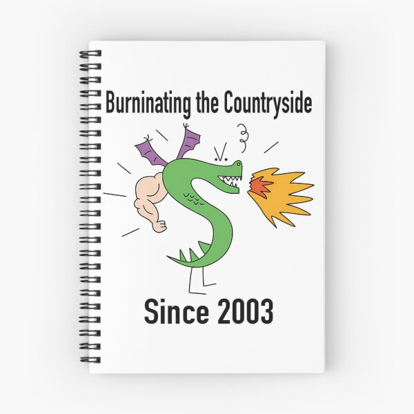 Item preview, Burninating The Countryside Since 2003 Trogdor designed and sold by tomas-gross.