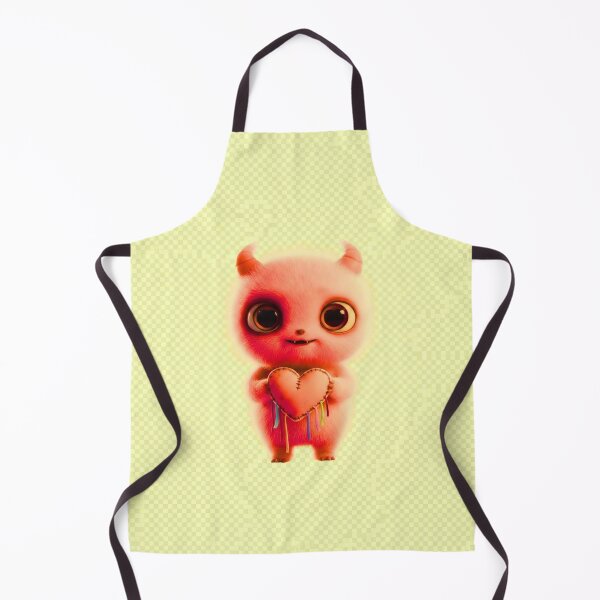 Item preview, Cute Pastel Demon Holding a Heart” designed and sold by Wpstrade.