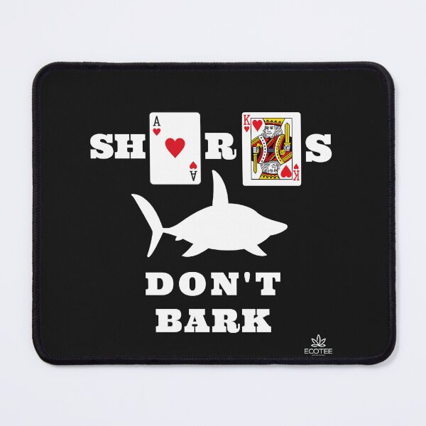 Item preview, Sharks don't bark designed and sold by Ecoteecyprus.