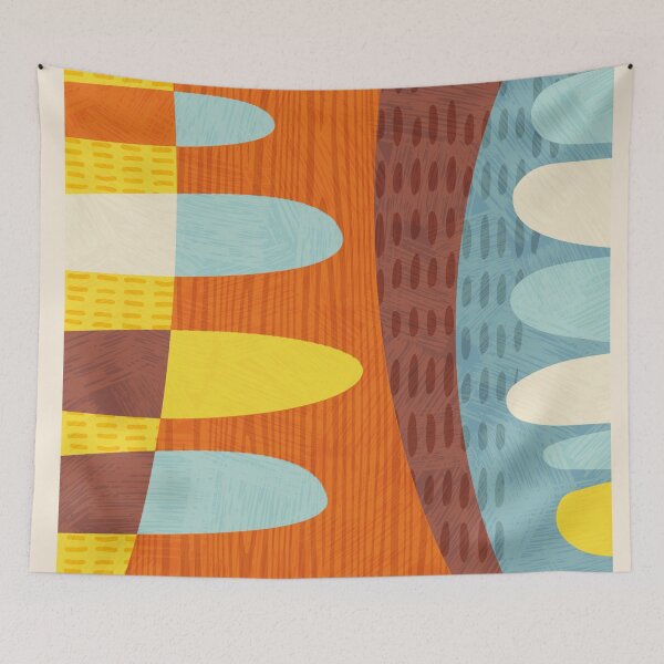 Item preview, Retro Mid Century Mod 1960s Abstract Amoeba designed and sold by RetroMaggie.