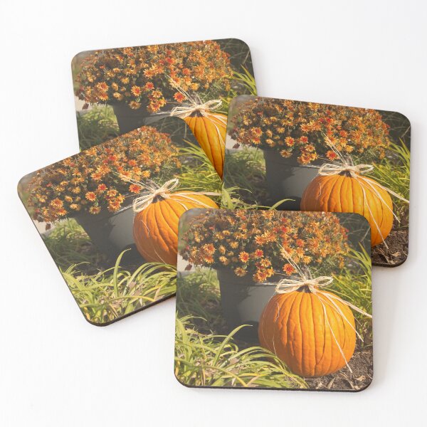 Item preview, Sign of the season-bouquet and pumpkin designed and sold by Joel Bader.