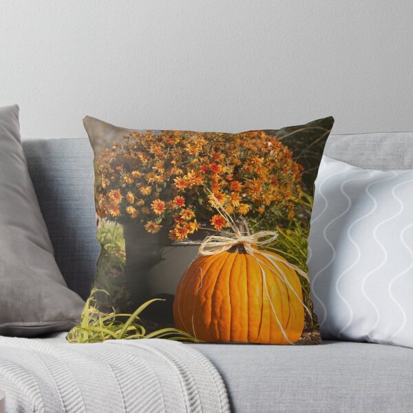Item preview, Sign of the season-bouquet and pumpkin designed and sold by Joel Bader.