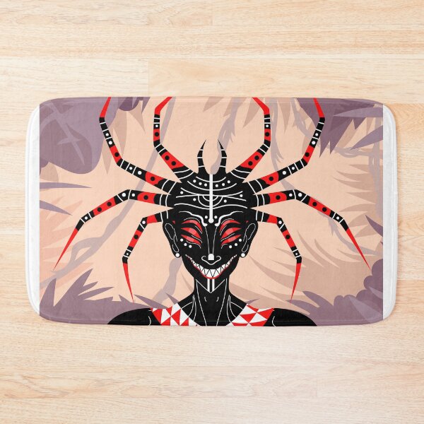 Item preview, anansi african spider deity in the jungle designed and sold by matintheworld ( delcarmat ).