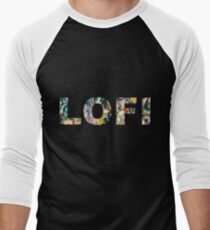 Lofi Graffiti Text Men's Baseball ¾ T-Shirt
