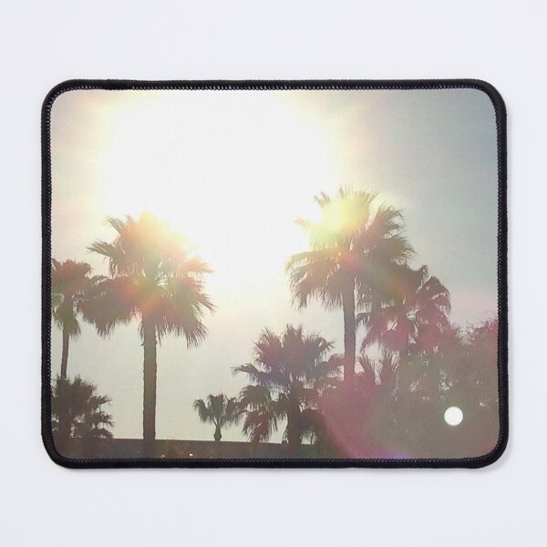 Item preview, Desert Sunburst with Palm Trees Photo designed and sold by paulamdukecreative.