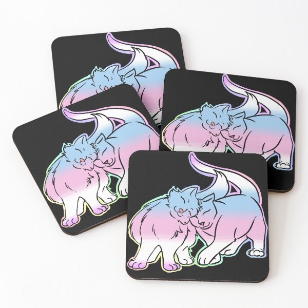 Item preview, Kitty Love - Bigender Pride designed and sold by AstralRavens.