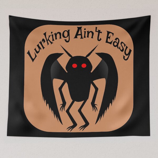Item preview, Mothman: Lurkig Ain't Easy designed and sold by Tiwsarm.