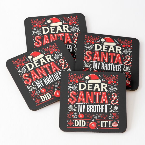 Item preview, It Santa Brother Funny Did Christmas Dear Retro Vintage Holiday My designed and sold by MediarMedic.