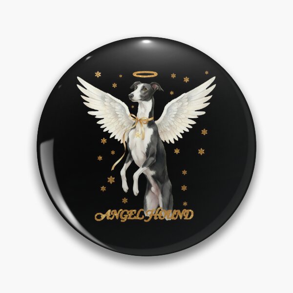 Item preview, Angel Hound Watercolor Memorial designed and sold by zoughlal.
