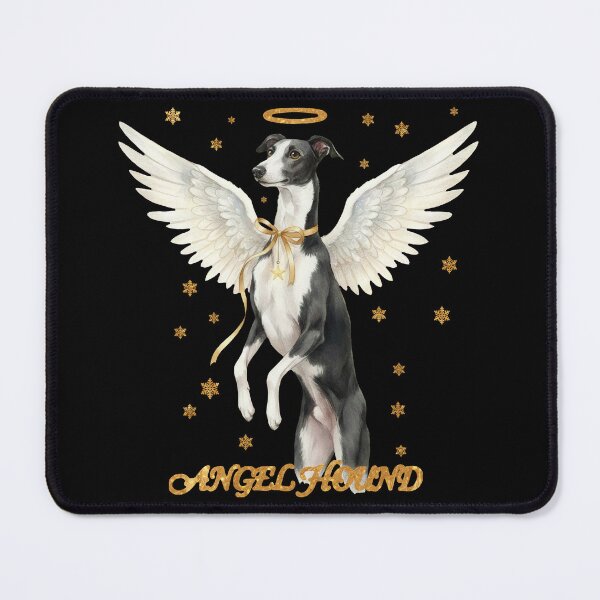 Item preview, Angel Hound Watercolor Memorial designed and sold by zoughlal.