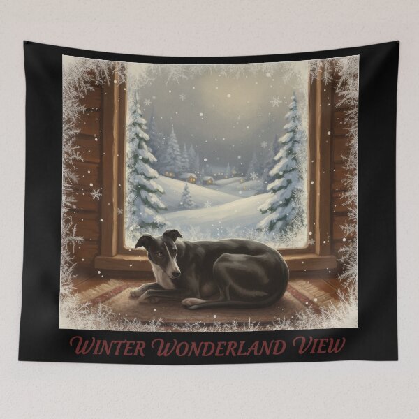 Item preview, Cozy Winter Window View designed and sold by zoughlal.