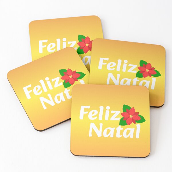 Item preview, Feliz Natal com Flor de Natal – Arte Natalina em Português designed and sold by katerin17.