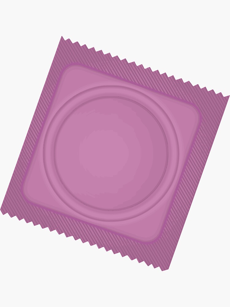 “Condom Wrapper” Sticker for Sale by Reethes | Redbubble