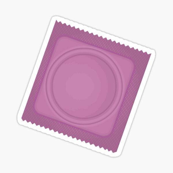 "Condom Wrapper" Sticker for Sale by Reethes Redbubble