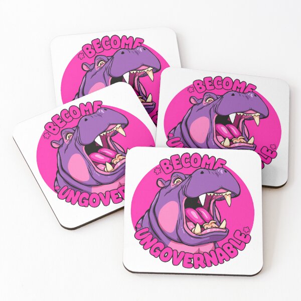 Item preview, Become Ungovernable City Echo Hippo designed and sold by SkeletonsDanger.