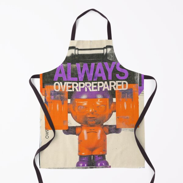 Item preview, Poster Always Overprepared Orange Toy Figure designed and sold by Raw-Ink.