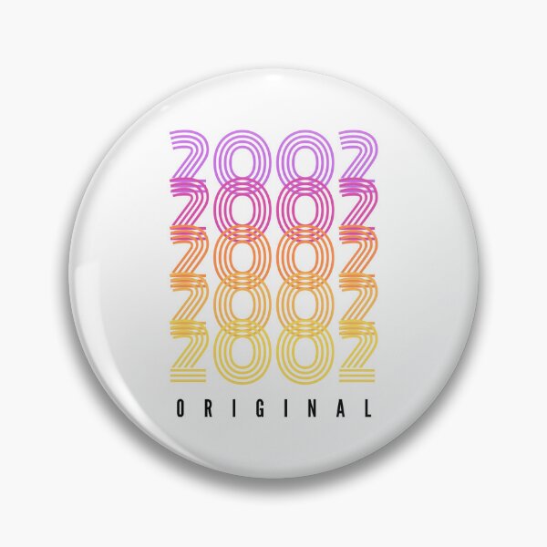 Item preview, 2002 Original – Born in 2002 Birthday Gift – Classic 2002 Limited Edition designed and sold by DesignByLeo.