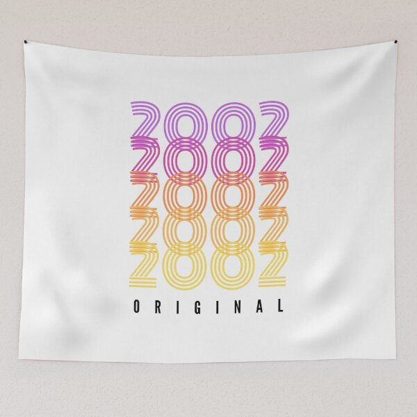 Item preview, 2002 Original – Born in 2002 Birthday Gift – Classic 2002 Limited Edition designed and sold by DesignByLeo.