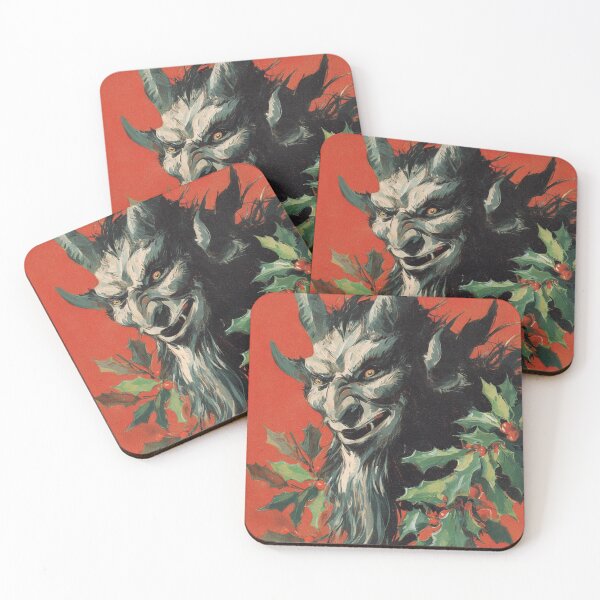 Item preview, Vintage Krampus Card designed and sold by MendaciousMina.