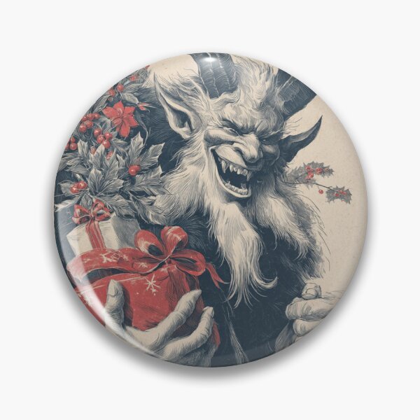 Item preview, Vintage Krampus Card designed and sold by MendaciousMina.