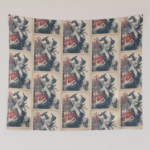 Item preview, Vintage Krampus Card designed and sold by MendaciousMina.