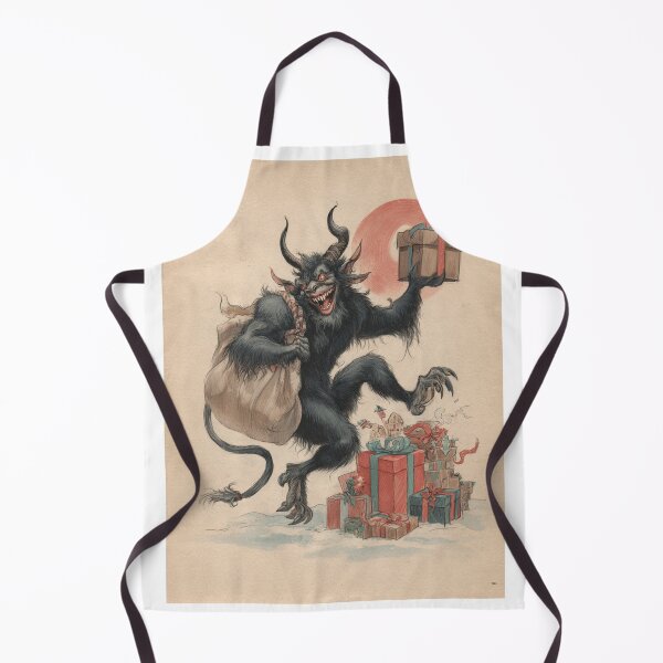 Item preview, Vintage Krampus Card designed and sold by MendaciousMina.