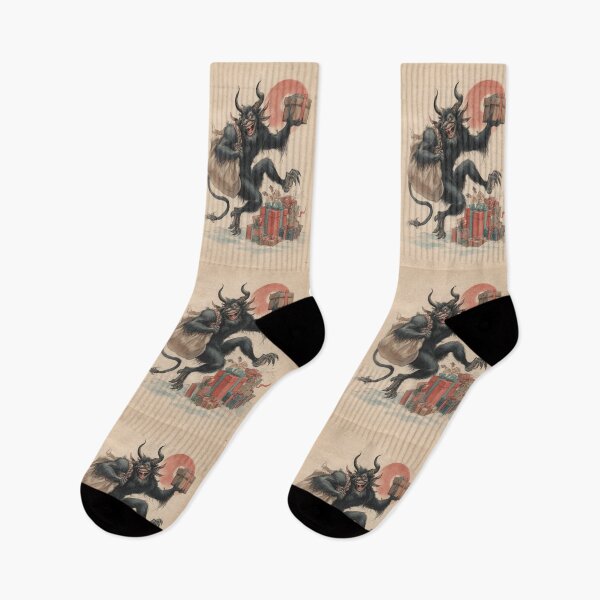 Item preview, Vintage Krampus Card designed and sold by MendaciousMina.