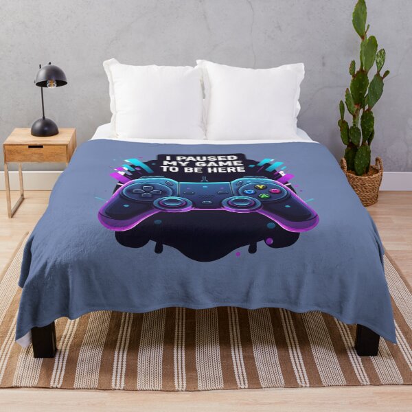 Item preview, Vibrant Gamer Controller Art designed and sold by InkWeaveShop.