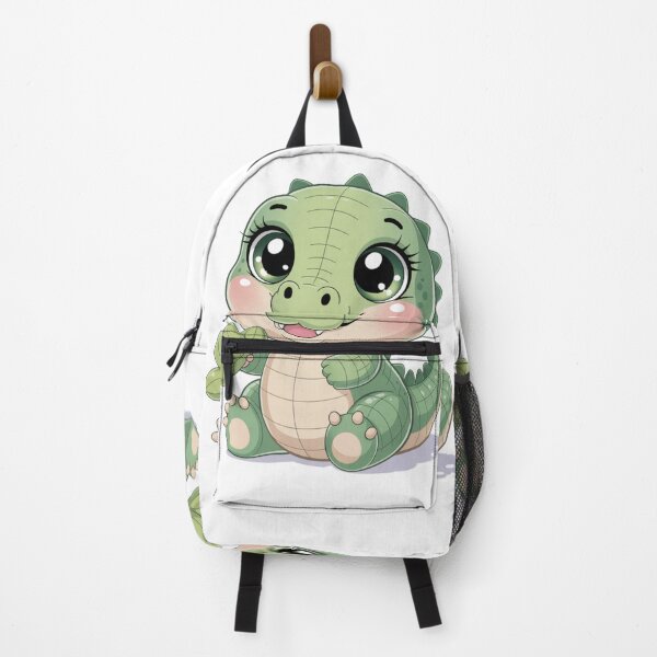 Item preview, Kawaii Crocodile with Leaf – T-Shirt and Merch Version designed and sold by FusiTink.