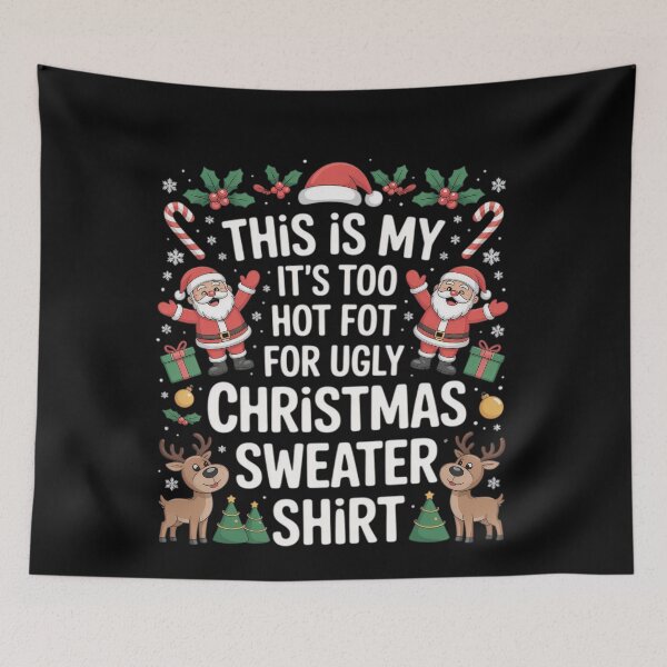 Item preview, For Christmas Ugly My Too Funny Meme Is Shirt Hot This Sweaters It's designed and sold by JasonCorvar.