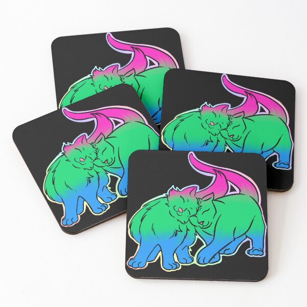 Item preview, Kitty Love - Polysexual Pride designed and sold by AstralRavens.