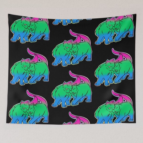 Item preview, Kitty Love - Polysexual Pride designed and sold by AstralRavens.