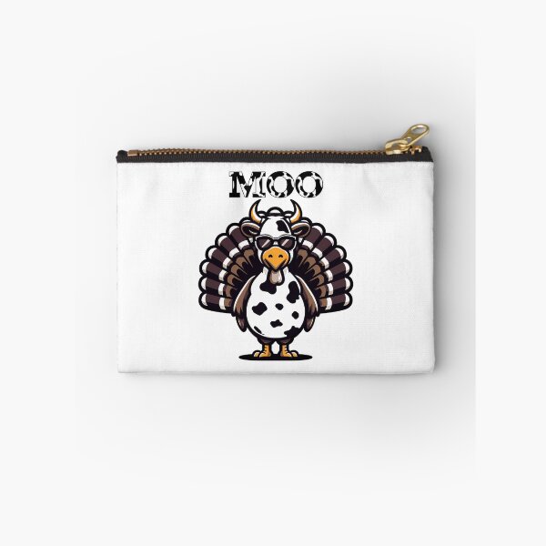 Item preview, Turkey Moo Thanksgiving Cow 90s Funny Holiday Festive Day designed and sold by rebeccathanuos.