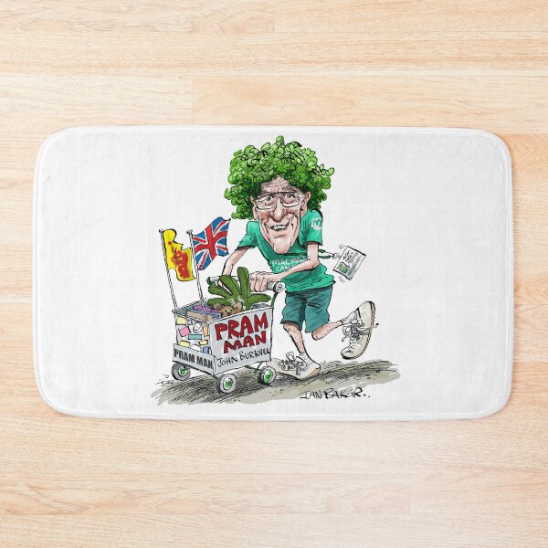 Item preview, John Burkhill Sheffield Pram Man! designed and sold by IanBakerToons.