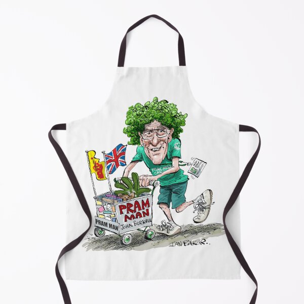 Item preview, John Burkhill Sheffield Pram Man! designed and sold by IanBakerToons.