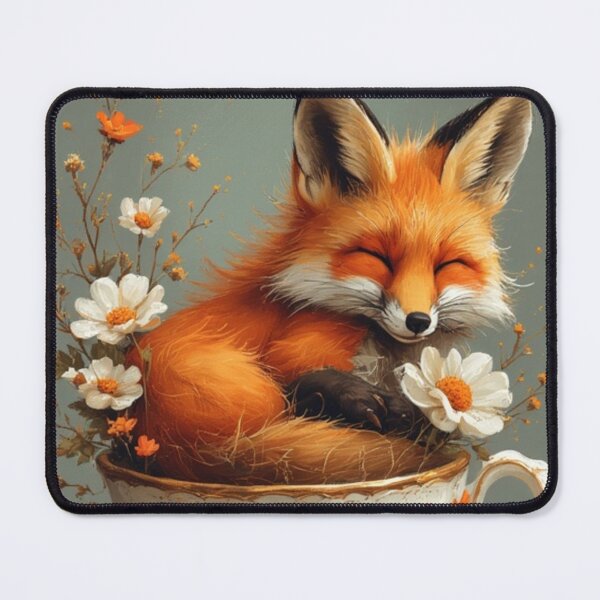 Item preview, fox in a cup designed and sold by vinniespeer.
