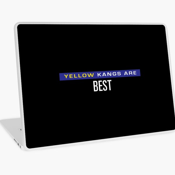 Yellow Kangs are Best Laptop Skin