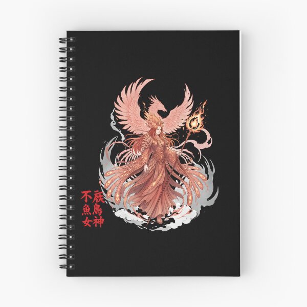 Item preview, Immortal Phoenix Goddess – Couples Mythic Warrior Art (Female Design) designed and sold by Ahmed-G-Designs.