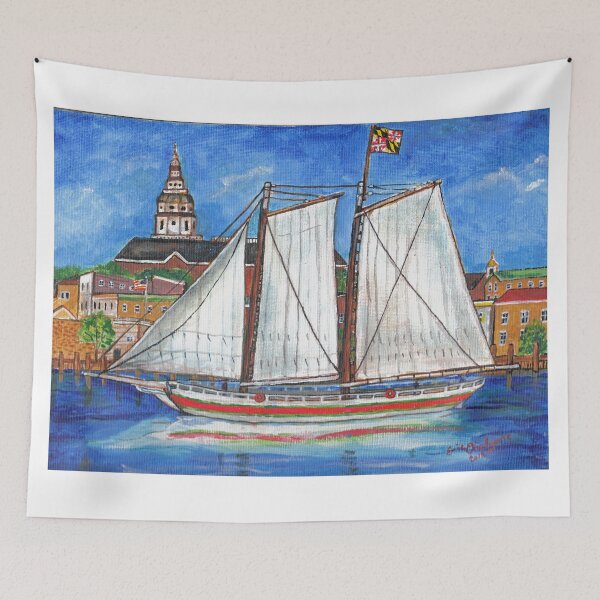 Item preview, Sailing Annapolis designed and sold by DarkRubyMoon.