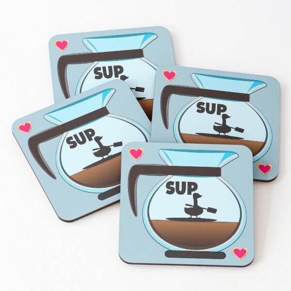 Item preview, Goose Paddling Coffee designed and sold by minimalartstory.