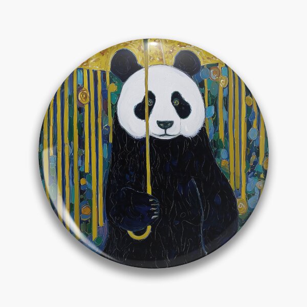 Item preview, Panda with a Yellow Umbrella designed and sold by lautir.