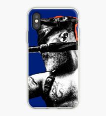 Blue and orange iPhone Case