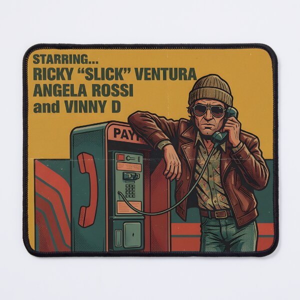 Item preview, One Battle After Another Retro Crime Movie Poster designed and sold by AbstractAuraArt.