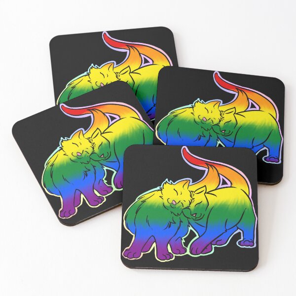 Item preview, Kitty Love - Gay Pride designed and sold by AstralRavens.