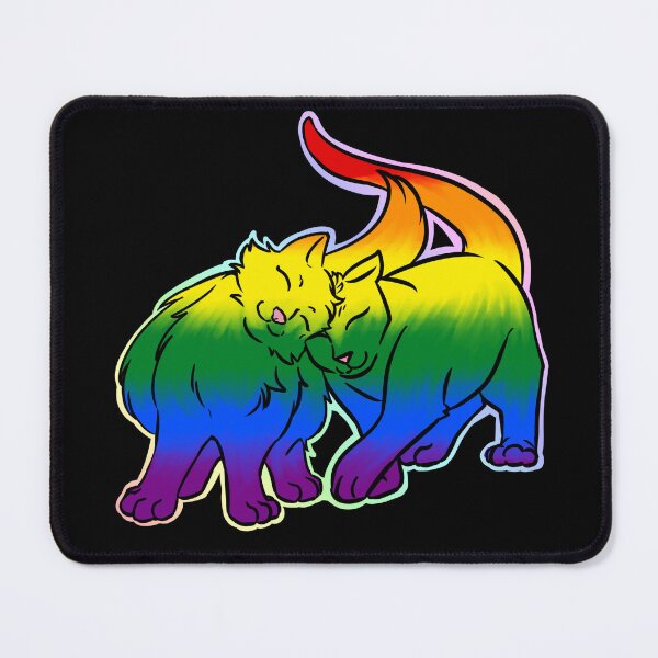 Item preview, Kitty Love - Gay Pride designed and sold by AstralRavens.