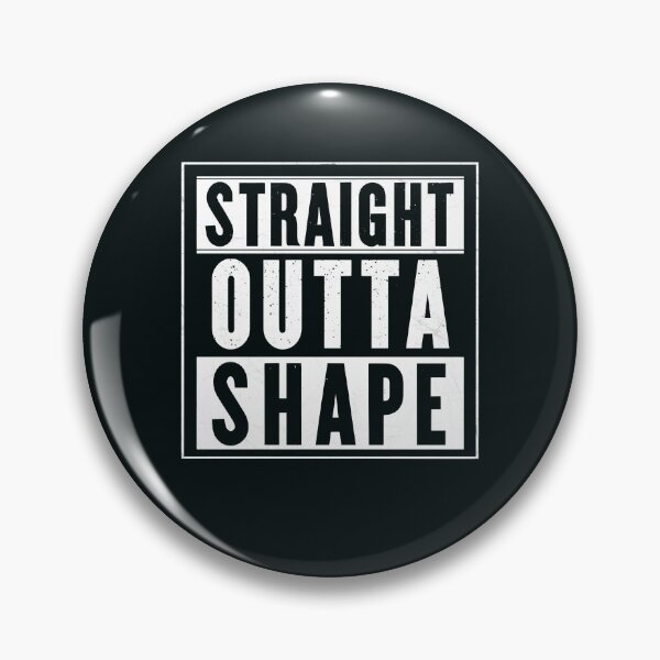 Item preview, Straight outta Shape  designed and sold by Bajicos.