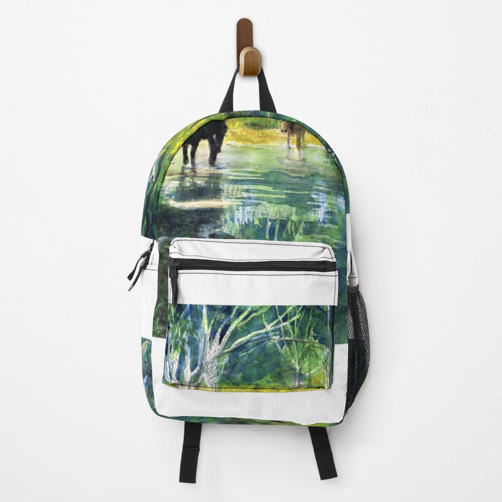 Vista previa del artículo con la obra «Mochila», diseñado y vendido por RandySprout.