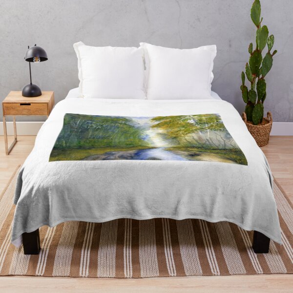 Item preview, Fern Dell Creek This Morning designed and sold by Randy Sprout Fine Art.